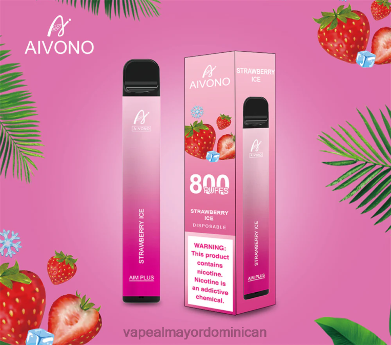 Mayorista Vapeo ZFFP0193 Aivono AIM PLUS 800 hielo de fresa