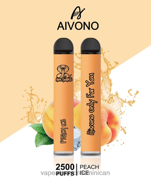 Distribuidor Vapeo Al Por Mayor ZFFP0316 Aivono AIM SNAKE 2500 hielo de durazno