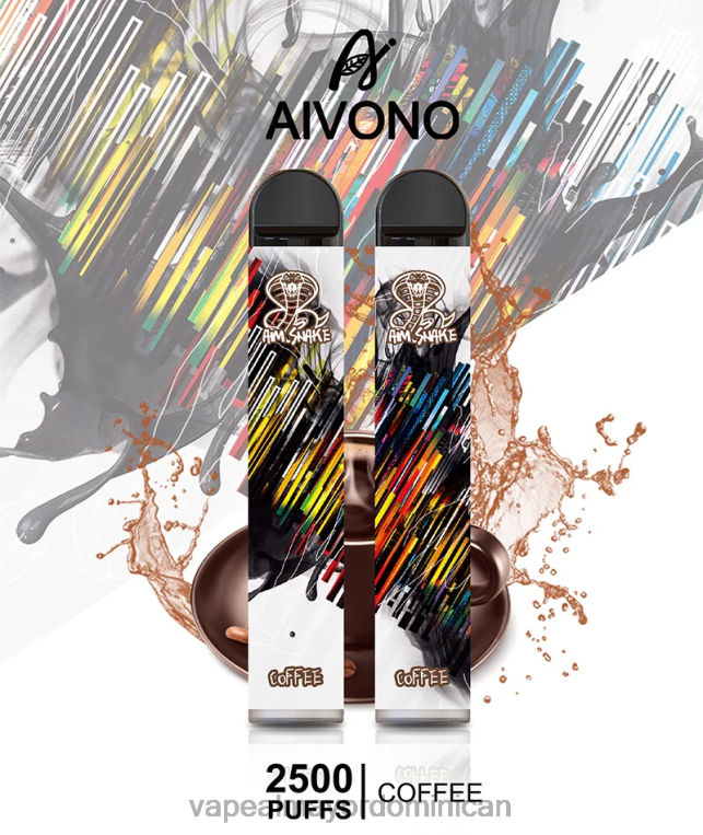 Mayorista Vape ZFFP0300 Aivono AIM SNAKE 2500 café