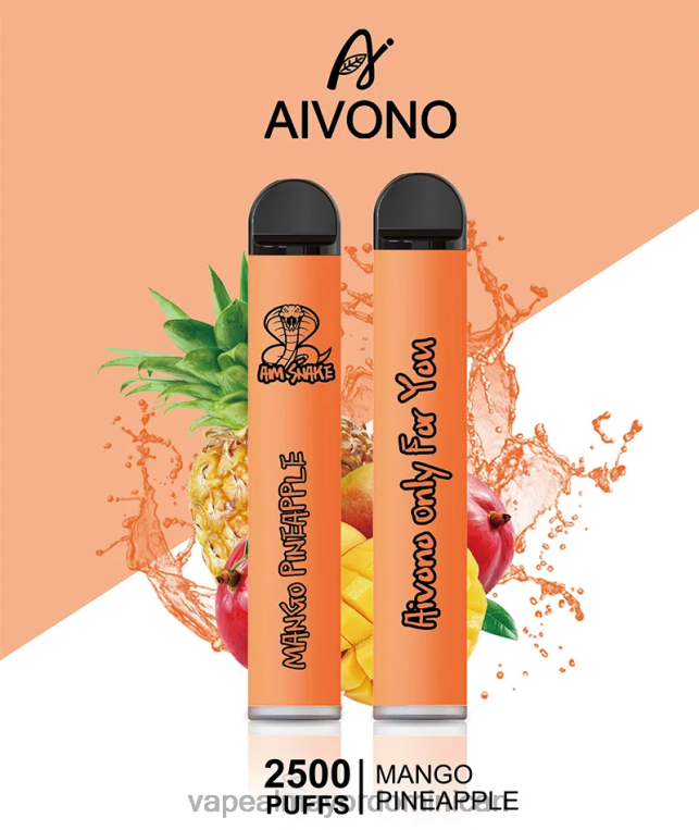 Mayorista Vape ZFFP0310 Aivono AIM SNAKE 2500 mango piña