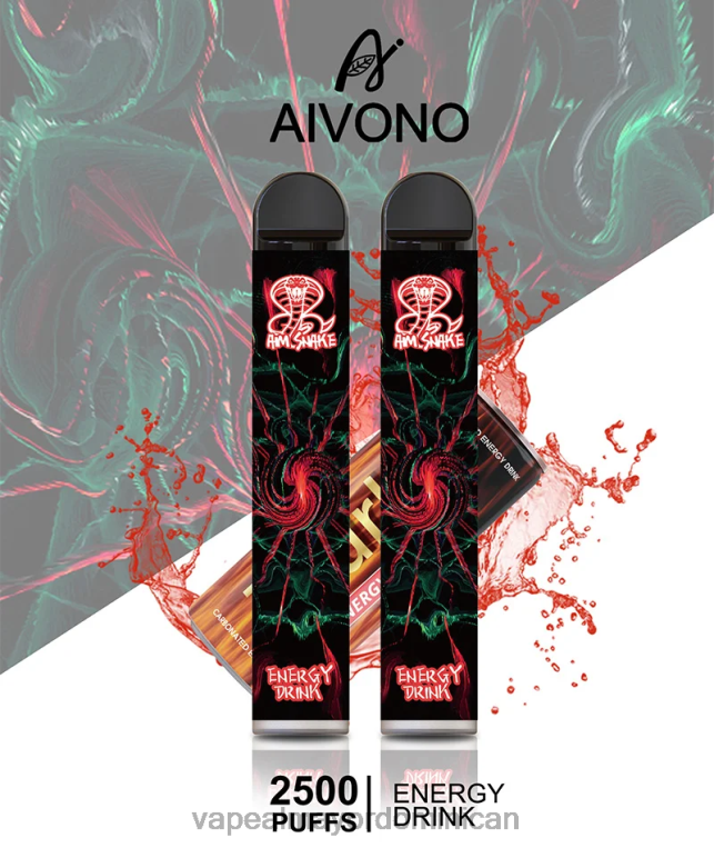 Vapeo Al Por Mayor ZFFP0305 Aivono AIM SNAKE 2500 bebida energética