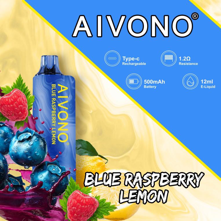 Liquido De Vape Al Por Mayor En República Dominicana ZFFP0109 Aivono AIM GUN 7000 arándano frambuesa limón