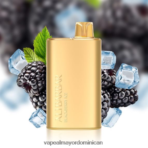 Mayorista Vape 682PB010 Alibarbar Rich 8000 vaporizadores desechables hielo de mora