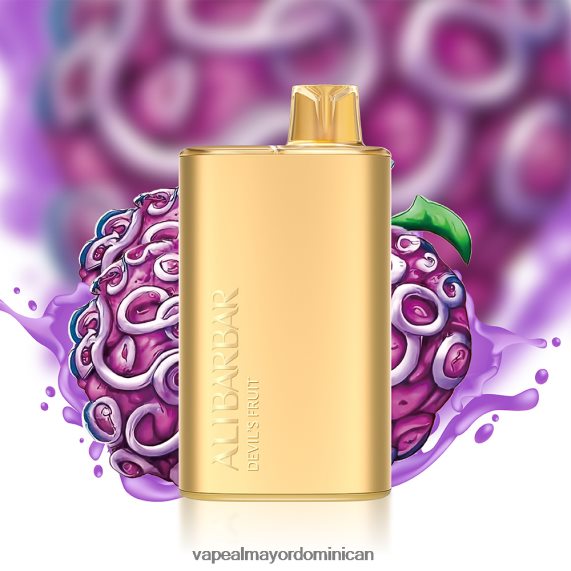 Vape Desechable 682PB04 Alibarbar Rich 8000 vaporizadores desechables fruta del diablo