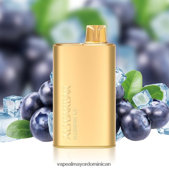Vapeo Al Por Mayor 682PB05 Alibarbar Rich 8000 vaporizadores desechables manzana doble