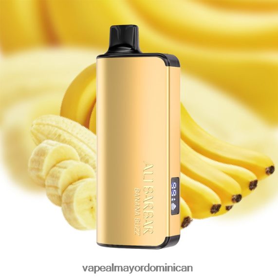 Distribuidor Vapeo Al Por Mayor 682PB046 Alibarbar Ingot 20000 vaporizadores desechables zumbido de plátano