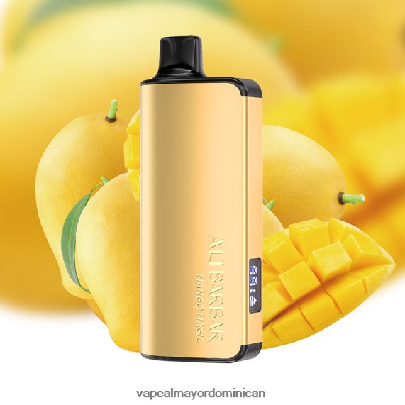 Liquido De Vape Al Por Mayor En República Dominicana 682PB029 Alibarbar Ingot 9000 vaporizadores desechables magia del mango