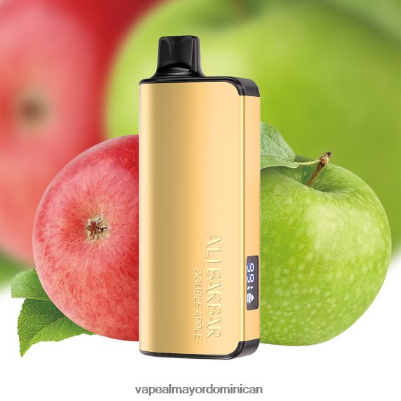 Productos De Vapeo Al Por Mayor 682PB028 Alibarbar Ingot 9000 vaporizadores desechables manzana doble