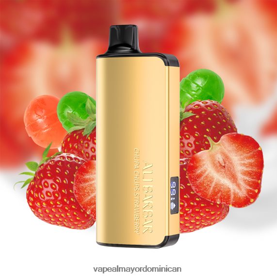Tienda De Vapeo Al Por Mayor 682PB017 Alibarbar Ingot 9000 vaporizadores desechables chupa chups fresa