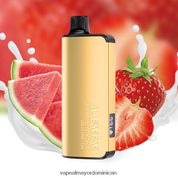 Vape Desechable 682PB024 Alibarbar Ingot 9000 vaporizadores desechables sandía coco fresa