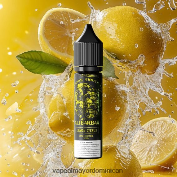 Mayorista Vape 682PB090 Alibarbar narguile de ónix cítricos de limón