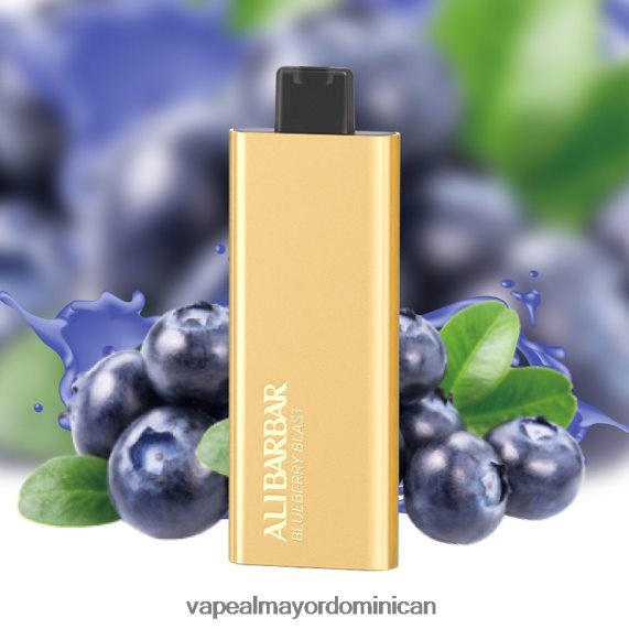 Mayorista Vape 682PB050 Alibarbar Pandora 7000 vaporizadores desechables explosión de arándanos