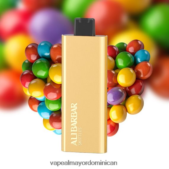 Mayorista Vape 682PB060 Alibarbar Pandora 7000 vaporizadores desechables caramelo arcoiris
