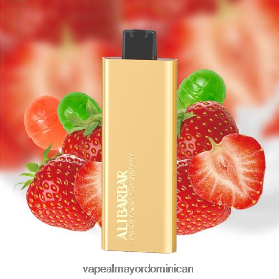 Mayorista Vapeo 682PB053 Alibarbar Pandora 7000 vaporizadores desechables chupa chups fresa
