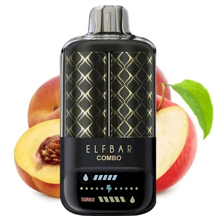 Elf Bar Combo 25000 manzana y durazno jugoso 2B064 Vape Desechable