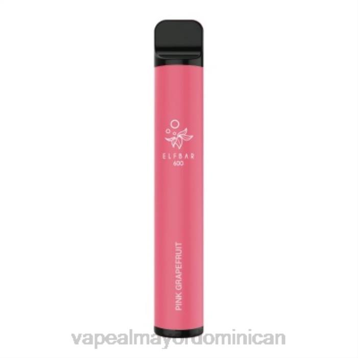 X82D105 - vapeo al por mayor Toronja rosa ELFBAR 600