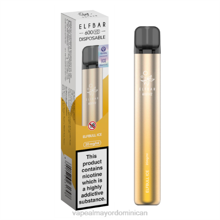 X82D282 - tienda de vapeo al por mayor hielo toro elfo ELFBAR 600V2 20 mg