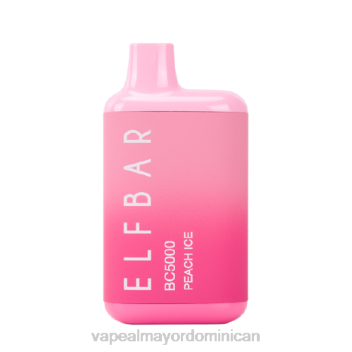 X82D303 - mayorista vapeo hielo de durazno ELFBAR BC5000