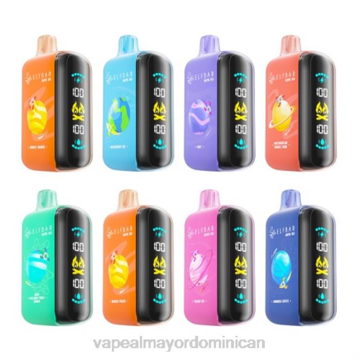 Elf Bar Raya D3 25000 desechable 2B061 Vape Al Mayor Dominican