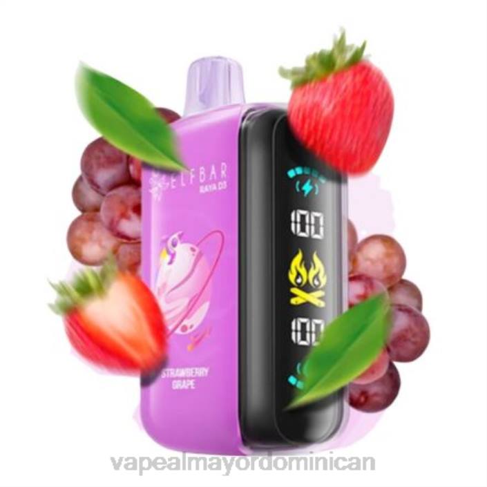 Elf Bar Raya D3 25000 desechable 2B061 Vape Al Mayor Dominican