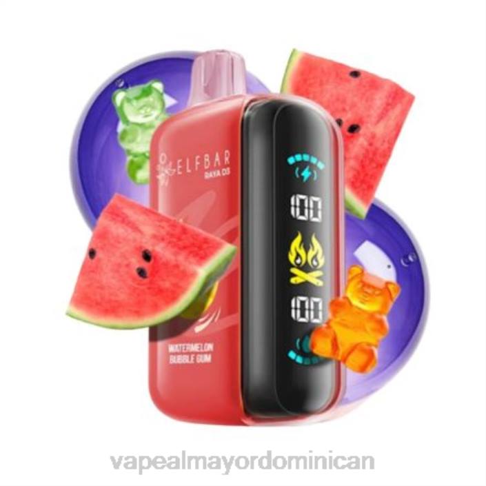 Elf Bar Raya D3 25000 desechable 2B061 Vape Al Mayor Dominican