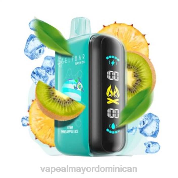 Elf Bar Raya D3 25000 desechable 2B061 Vape Al Mayor Dominican