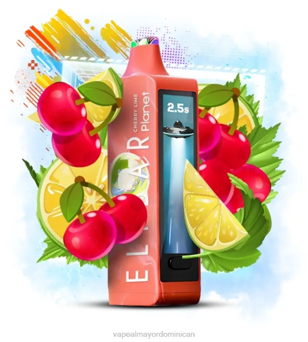 Elf Bar Planet 25000 lima cereza 2B0623 Mayorista Vapeo
