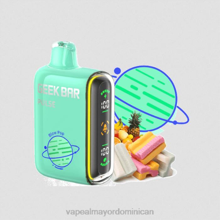 X82D79 - mayorista vape golpe pop GEEK BAR Pulse edición planeta 7500 inhalaciones/15000 inhalaciones