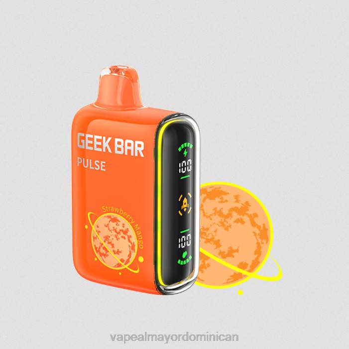 X82D81 - vape al mayor Dominican mango fresa GEEK BAR Pulse edición planeta 7500 inhalaciones/15000 inhalaciones