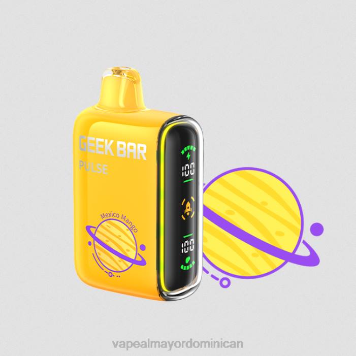 X82D84 - vape desechable mango de méxico GEEK BAR Pulse edición planeta 7500 inhalaciones/15000 inhalaciones
