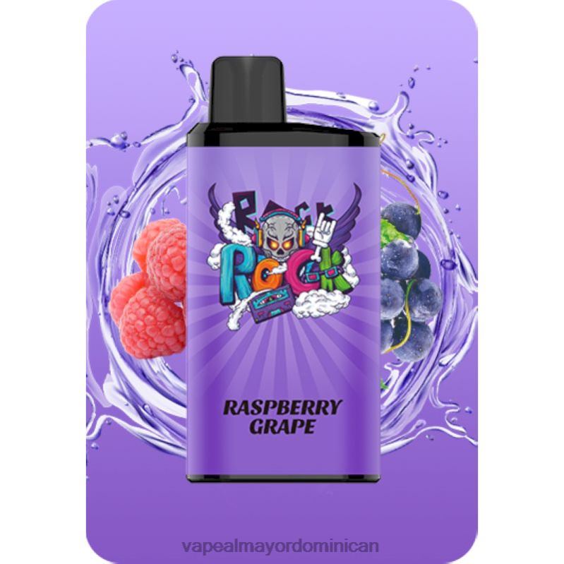 Liquido De Vape Al Por Mayor En República Dominicana 8842V9 IGET Bar pro uva frambuesa