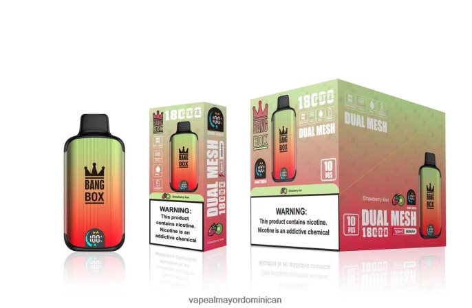 Bang Box 18000 bocanadas kiwi fresa 6H0X0492 Vape Desechable