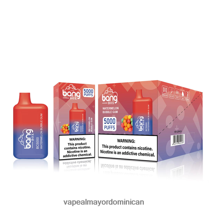 Bang Box bc5000 desechable 6H0X0487 Liquido De Vape Al Por Mayor En República Dominicana