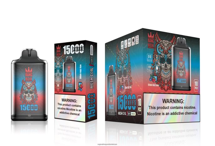 Bang Box s1-15000 bocanadas hielo azul 6H0X04108 Mayorista Vape