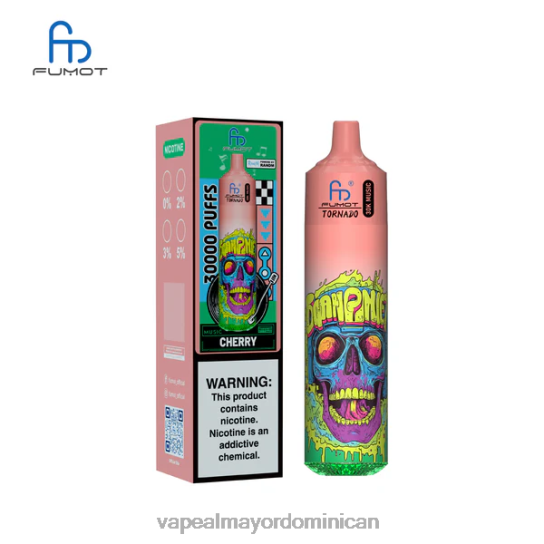 Fumot Tornado música de 30k cereza V48D07 Tienda De Vapeo Al Por Mayor