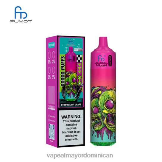 Fumot Tornado música de 30k uva fresa V48D027 Tienda De Vapeo Al Por Mayor