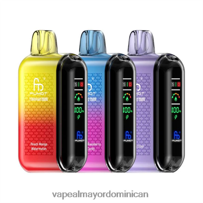 Fumot Tornado 20000 vaporizadores desechables exclusivo T680R817 Tienda De Vapeo Al Por Mayor