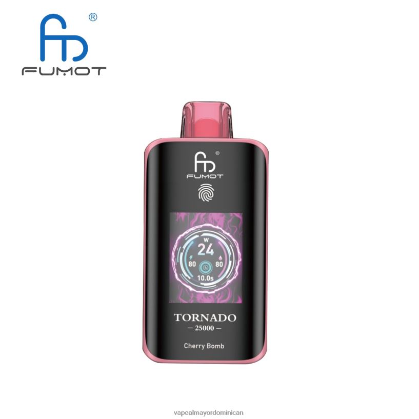 Fumot Tornado 25000 vaporizadores desechables bomba de cereza T680R84 Vape Desechable