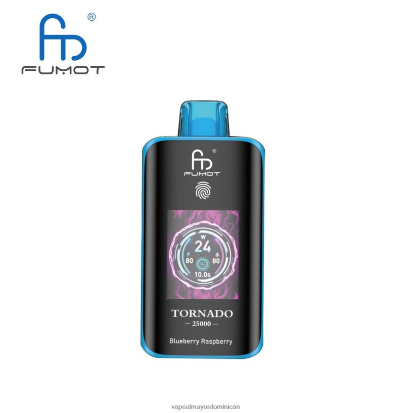 Fumot Tornado 25000 vaporizadores desechables frambuesa arándano T680R83 Mayorista Vapeo