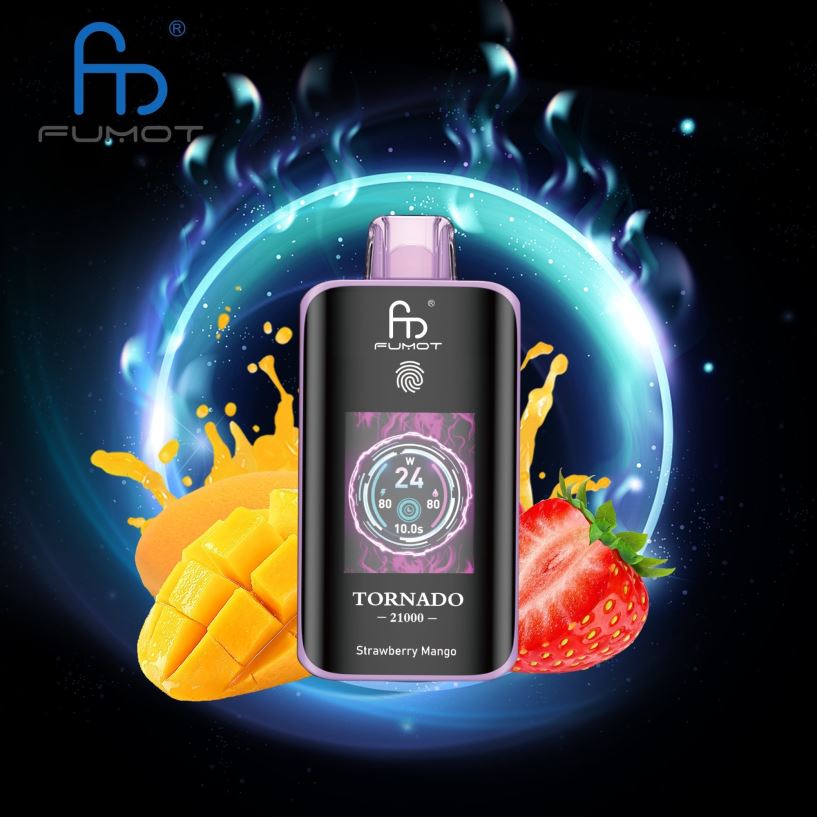 Fumot Tornado 25000 vaporizadores desechables mango fresa T680R811 Vape Al Mayor Dominican