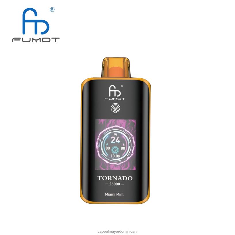 Fumot Tornado 25000 vaporizadores desechables menta de miami T680R88 Productos De Vapeo Al Por Mayor