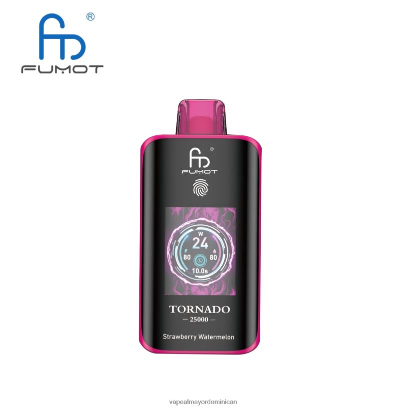Fumot Tornado 25000 vaporizadores desechables sandia fresa T680R816 Distribuidor Vapeo Al Por Mayor