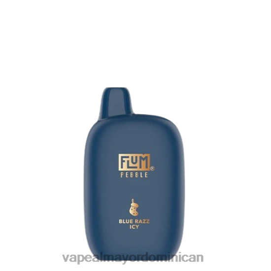 Mayorista Vapeo 860403 FLUM PEBBLES 6000 caladas (edición navideña) Razz azul helado