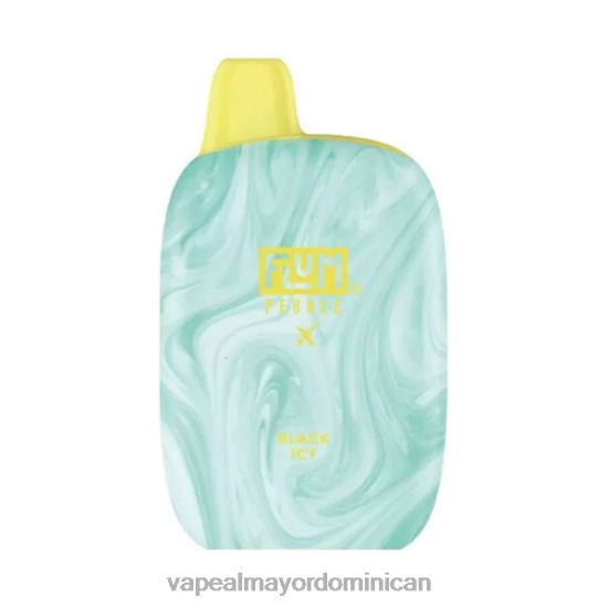 Tienda De Vapeo Al Por Mayor 8604017 FLUM PEBBLES 6000 bocanadas negro helado