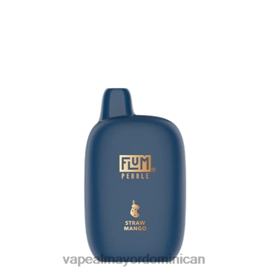 Vape Al Mayor Dominican 8604011 FLUM PEBBLES 6000 caladas (edición navideña) mango de paja