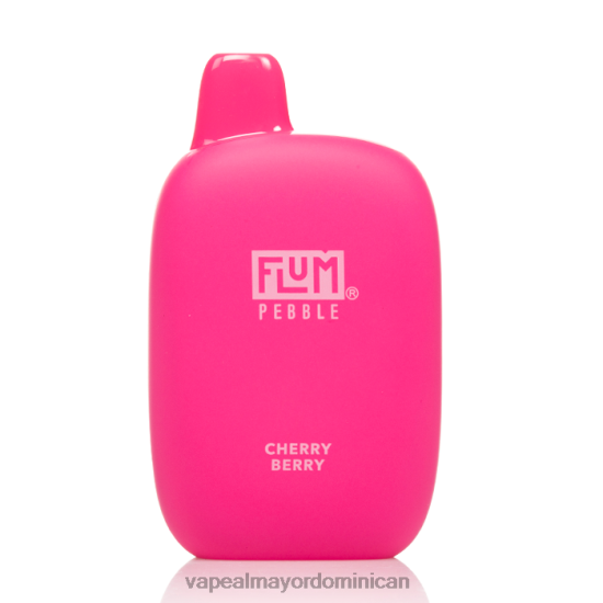 Vape Desechable 8604024 FLUM PEBBLES 6000 bocanadas baya de cereza