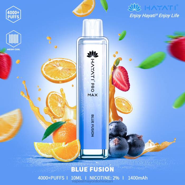 X82D147 - productos de vapeo al por mayor fusión azul Hayati Pro Max 4000