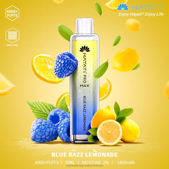 X82D149 - mayorista vape limonada azul razz Hayati Pro Max 4000