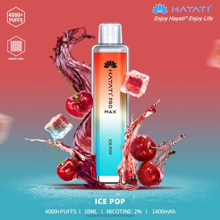 X82D161 - vape al mayor Dominican estallido del hielo Hayati Pro Max 4000