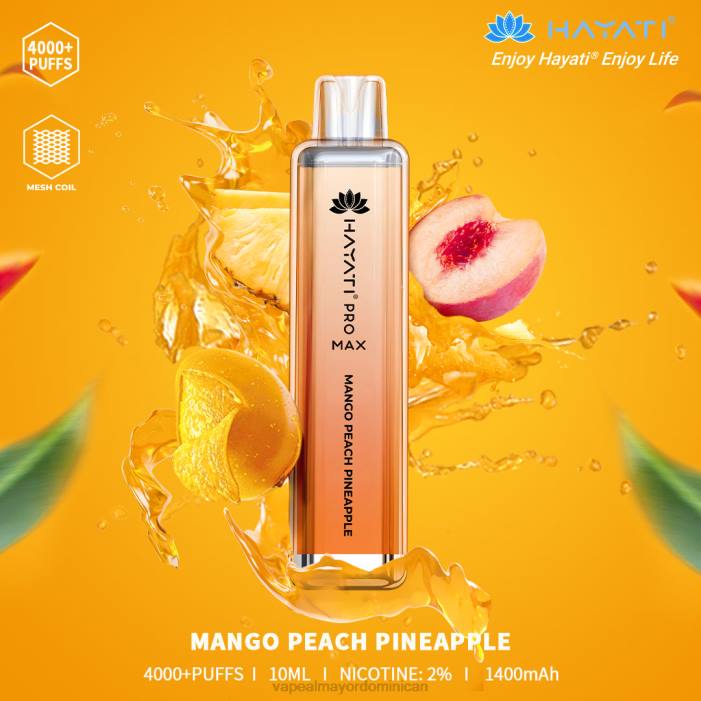 mango durazno piña